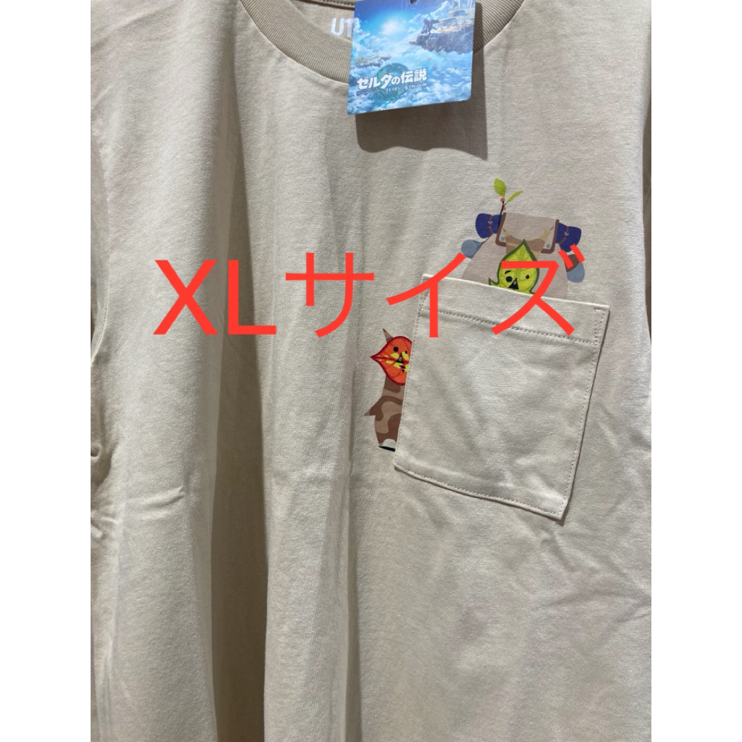 XLサイズ】ゼルダの伝説 ティアーズ オブ ザ キングダム ユニクロTシャツ メンズのトップス(Tシャツ/カットソー(半袖/袖なし))の商品写真