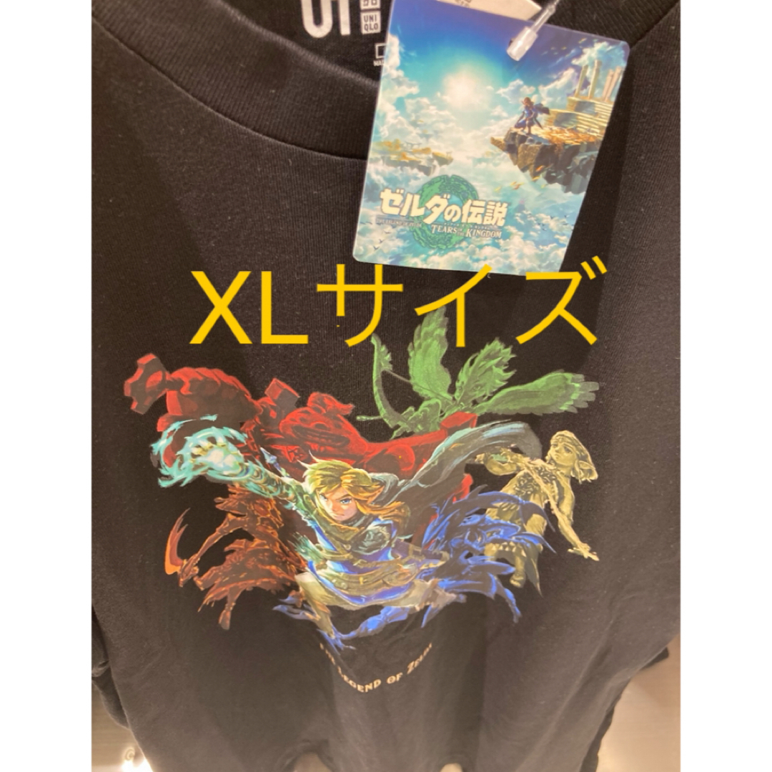 XLサイズ】ゼルダの伝説 ティアーズ オブ ザ キングダム ユニクロTシャツ メンズのトップス(Tシャツ/カットソー(半袖/袖なし))の商品写真