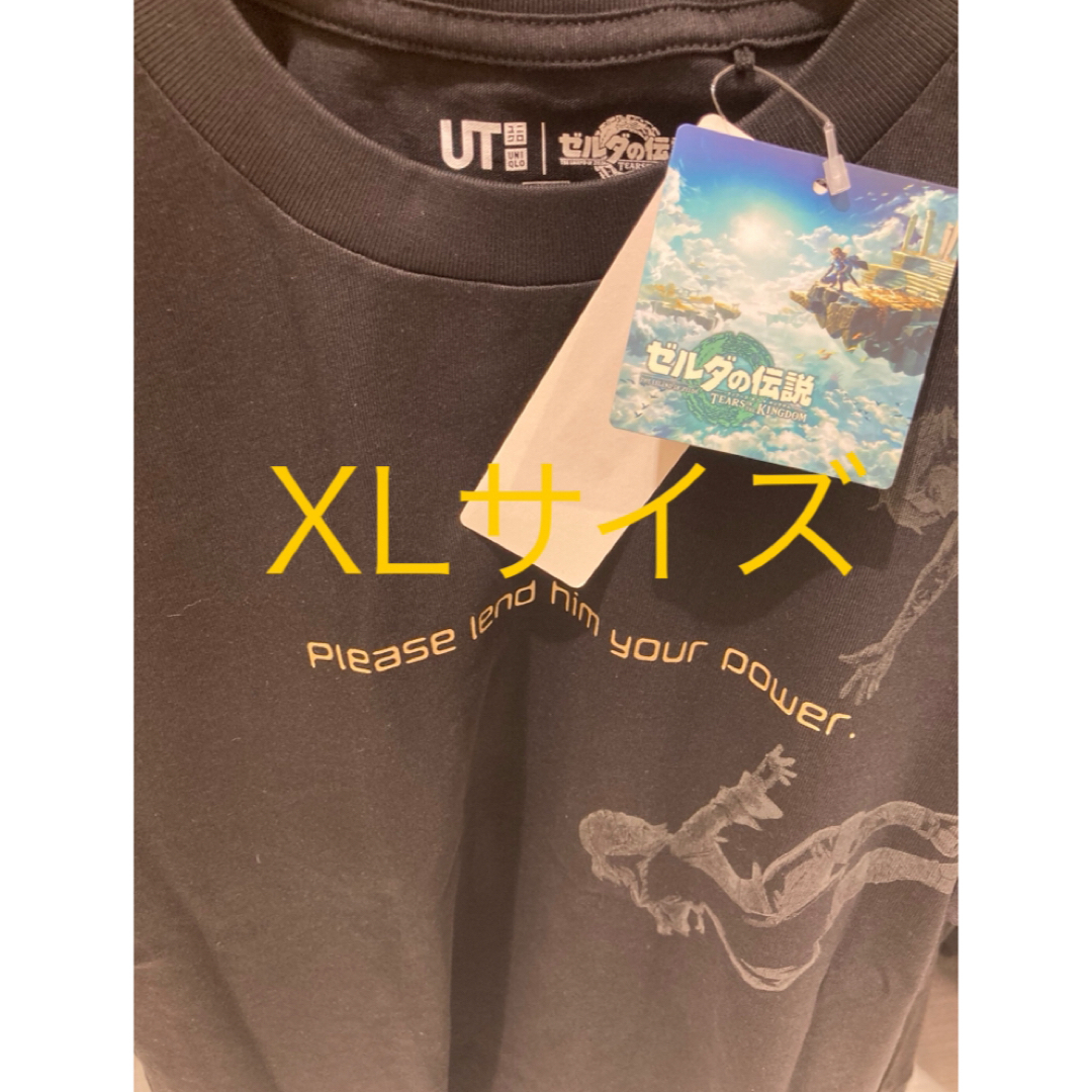 XLサイズ】ゼルダの伝説 ティアーズ オブ ザ キングダム ユニクロTシャツ メンズのトップス(Tシャツ/カットソー(半袖/袖なし))の商品写真