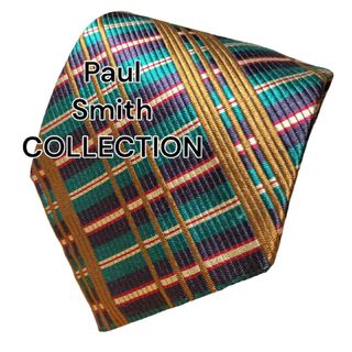 ポールスミスコレクション(Paul Smith COLLECTION)の【Paul Smith COLLECTION】グリーン系　イングランド製(ネクタイ)