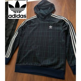 アディダス(adidas)のadidas オリジナルス トラックジャケット スリーストライプ  パーカー　M(パーカー)