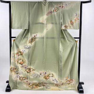 訪問着 身丈174cm 裄丈66cm 正絹 秀品 【中古】