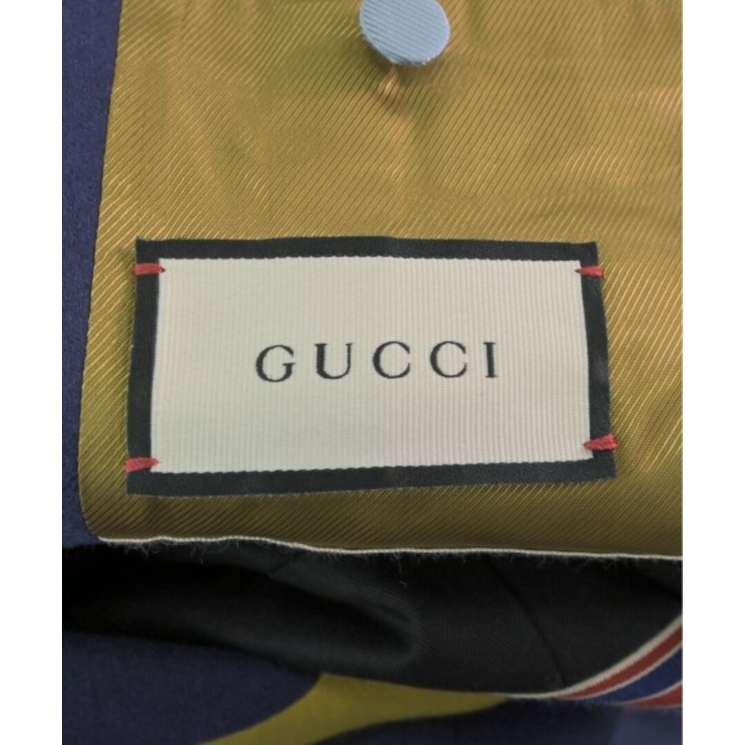 Gucci(グッチ)のGUCCI グッチ テーラードジャケット 44(S位) 紺 【古着】【中古】 メンズのジャケット/アウター(テーラードジャケット)の商品写真