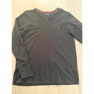 トミーヒルフィガー(TOMMY HILFIGER)の【美品】TOMMY HILFIGER   メンズ　Sサイズ　ロンT(Tシャツ/カットソー(七分/長袖))