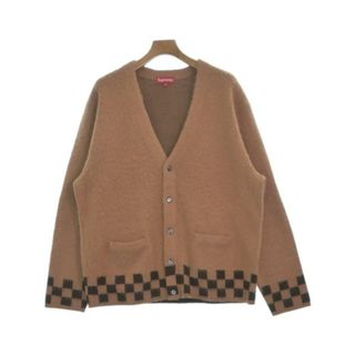 シュプリーム(Supreme)のSupreme シュプリーム カーディガン L キャメル系 【古着】【中古】(カーディガン)