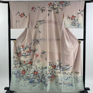 訪問着 身丈161.5cm 裄丈64.5cm 正絹 秀品 【中古】(着物)