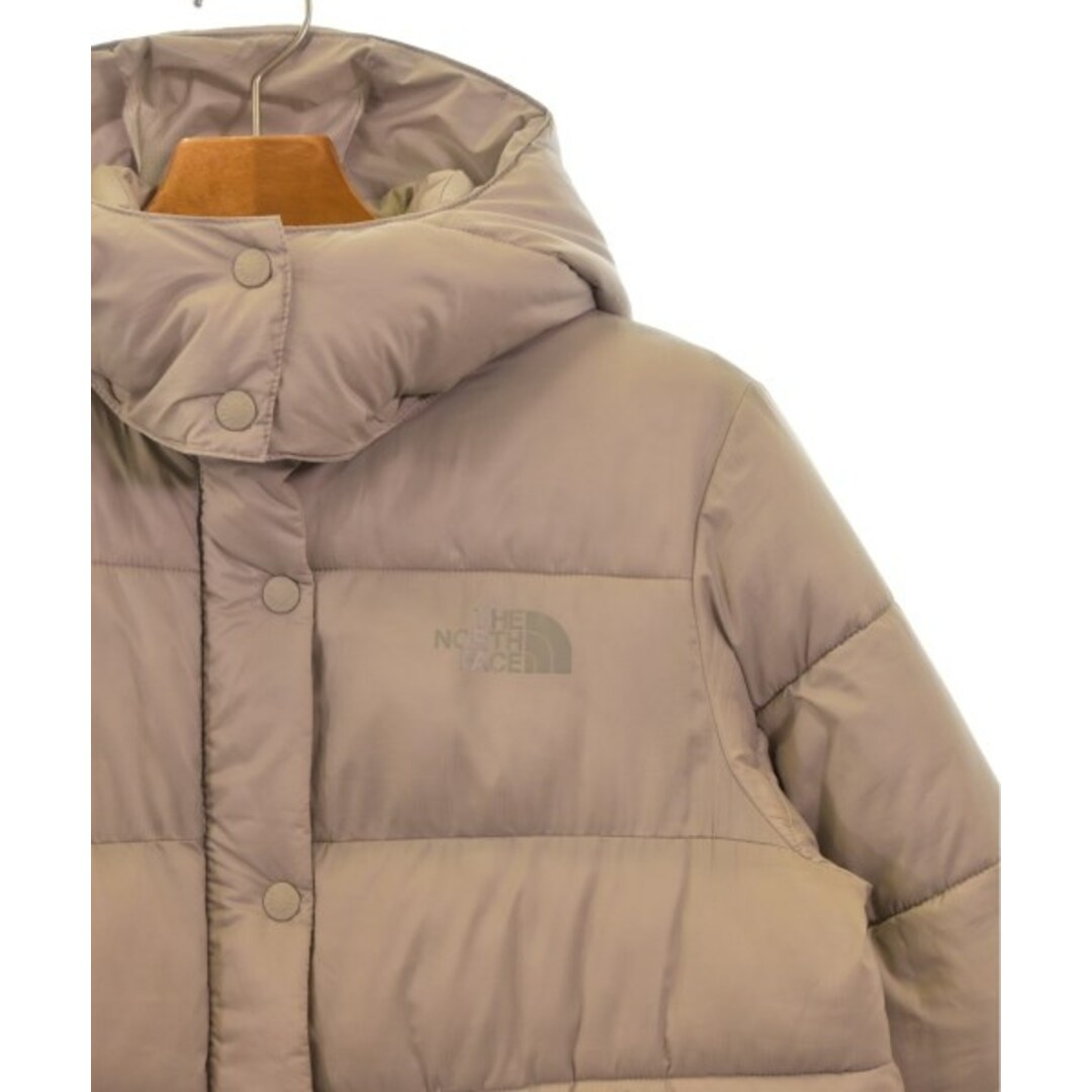 THE NORTH FACE ザノースフェイス ダウンコート M ベージュ 【古着】【中古】 レディースのジャケット/アウター(ダウンコート)の商品写真