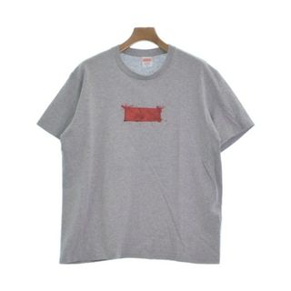 シュプリーム(Supreme)のSupreme シュプリーム Tシャツ・カットソー M グレー 【古着】【中古】(Tシャツ/カットソー(半袖/袖なし))