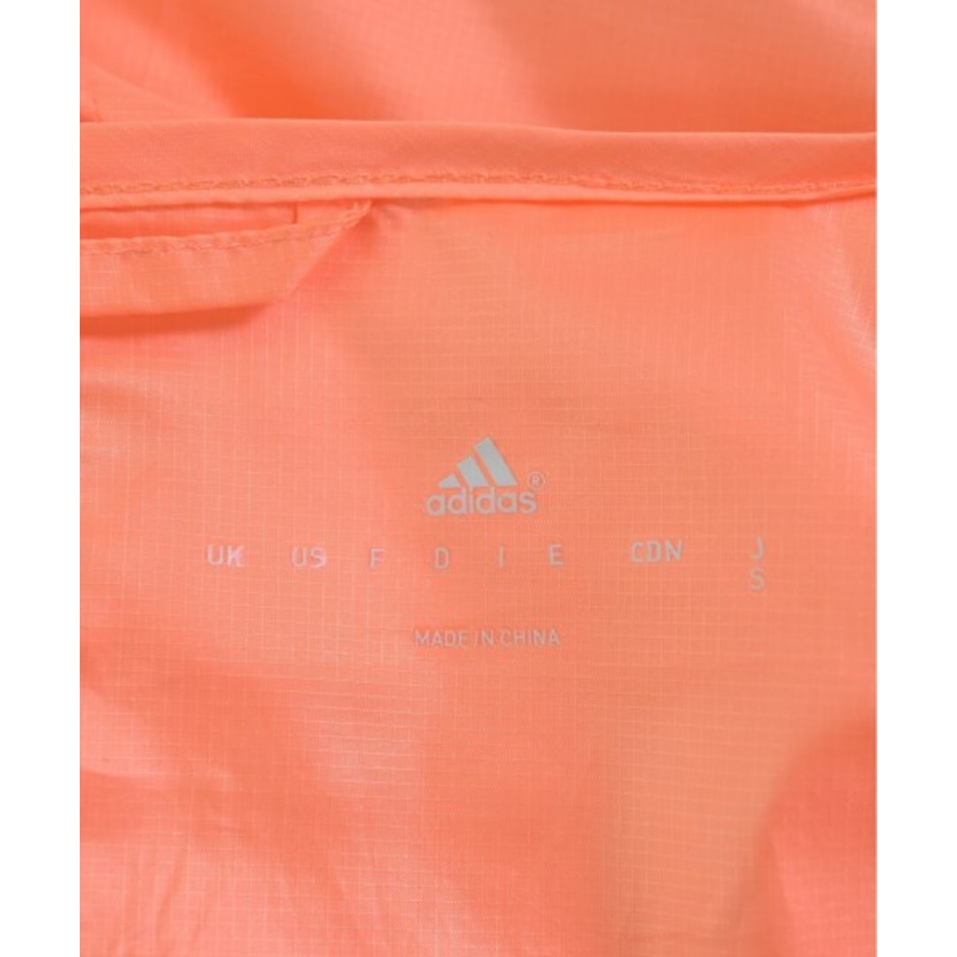 adidas(アディダス)のadidas アディダス ブルゾン（その他） S オレンジ 【古着】【中古】 レディースのジャケット/アウター(その他)の商品写真