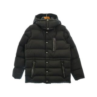 モンクレール(MONCLER)のMONCLER ダウンジャケット/ダウンベスト 1(S位) ダークグレー 【古着】【中古】(ダウンジャケット)