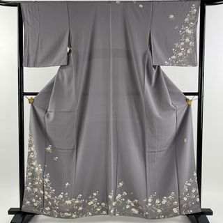 訪問着 身丈161.5cm 裄丈63cm 正絹 秀品 【中古】(着物)