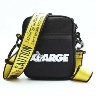 限定セール　新品未使用 FR2 ショルダーバッグ  XLARGE ブラック　黒(ショルダーバッグ)