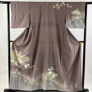 訪問着 身丈156cm 裄丈63.5cm 正絹 優品 【中古】(着物)