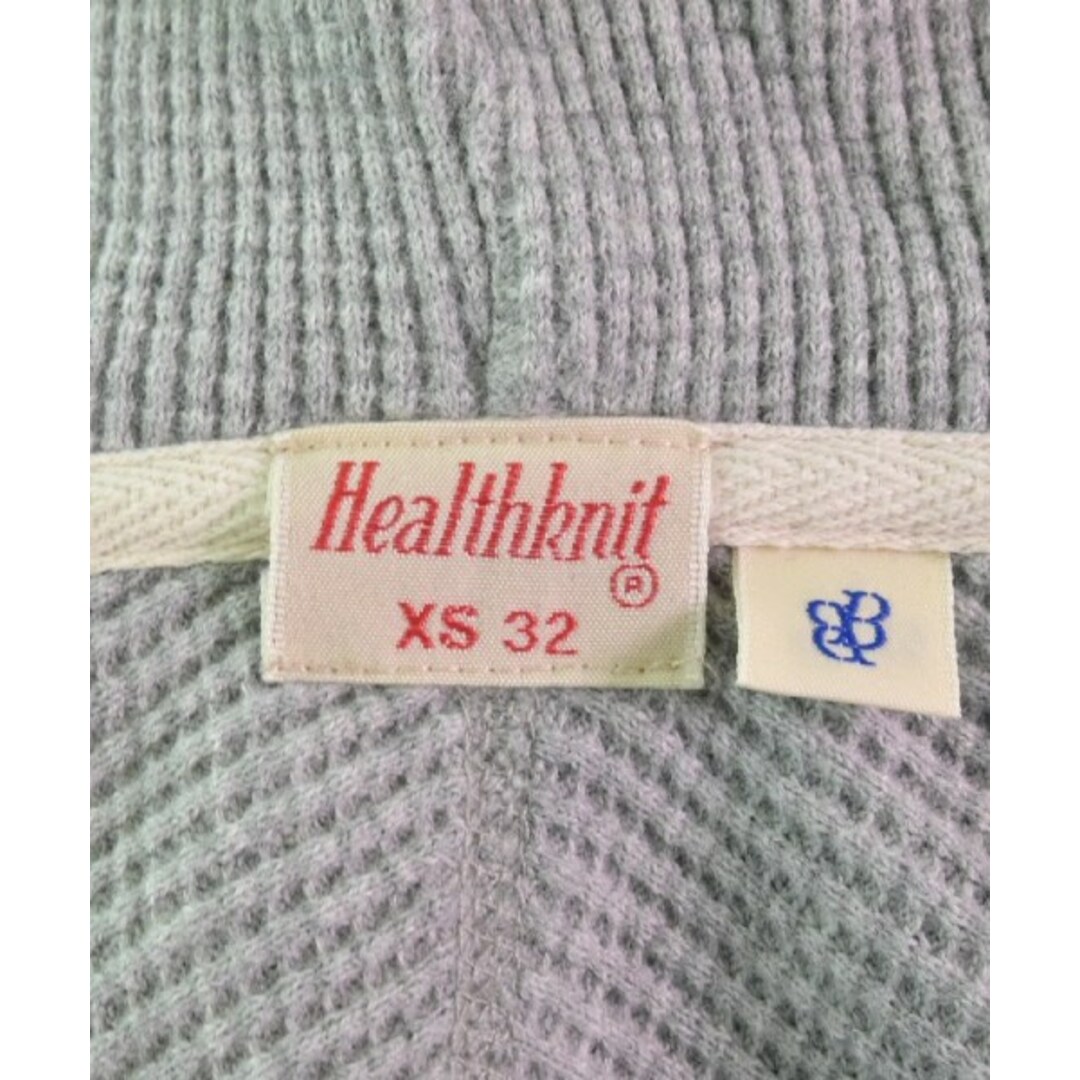 Healthknit(ヘルスニット)のHealthknit ヘルスニット Tシャツ・カットソー 32(XS位) グレー 【古着】【中古】 レディースのトップス(カットソー(半袖/袖なし))の商品写真