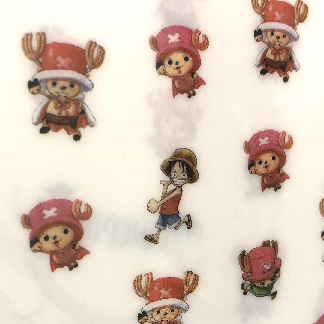 ONE PIECE(ワンピース)のワンピース クリアファイル ジッパーパック チョッパー ルフィ 非売品 匿名配送 エンタメ/ホビーのアニメグッズ(クリアファイル)の商品写真