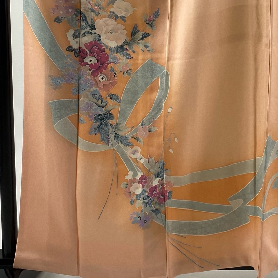 訪問着 身丈162cm 裄丈66.5cm 正絹 美品 優品 【中古】 レディースの水着/浴衣(着物)の商品写真