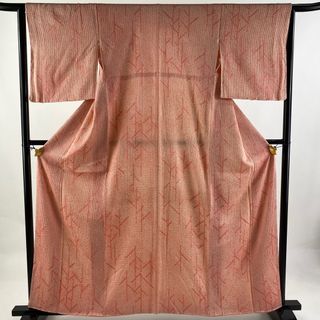 小紋 身丈160cm 裄丈63.5cm 正絹 優品 【中古】(着物)