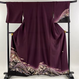 訪問着 身丈164.5cm 裄丈67.5cm 正絹 美品 名品 【中古】(着物)