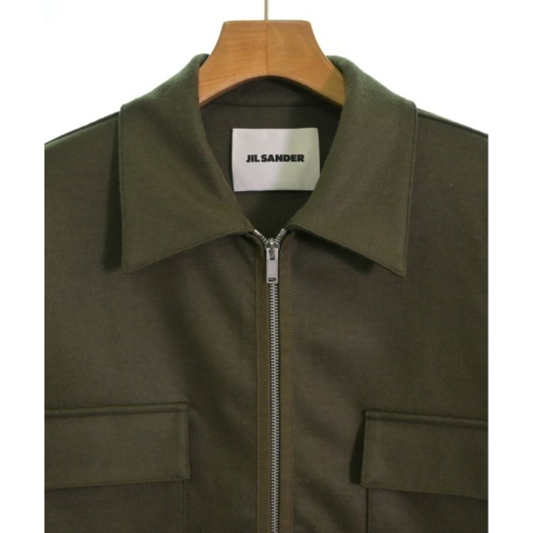 Jil Sander(ジルサンダー)のJIL SANDER ジルサンダー ブルゾン（その他） 44(S位) カーキ 【古着】【中古】 メンズのジャケット/アウター(その他)の商品写真