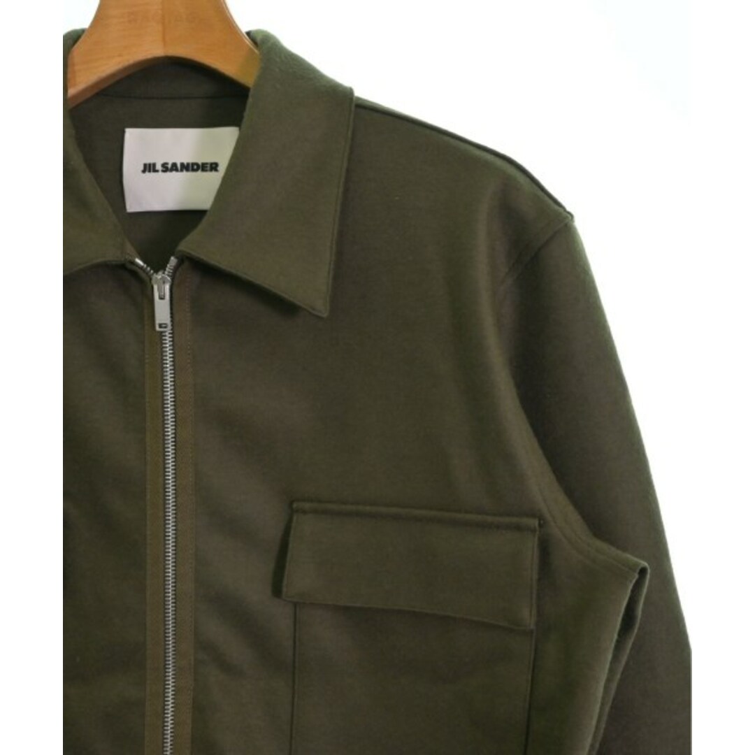 Jil Sander(ジルサンダー)のJIL SANDER ジルサンダー ブルゾン（その他） 44(S位) カーキ 【古着】【中古】 メンズのジャケット/アウター(その他)の商品写真