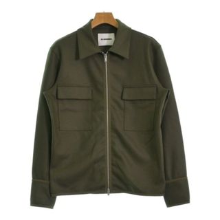 Jil Sander - JIL SANDER ジルサンダー ブルゾン（その他） 44(S位) カーキ 【古着】【中古】