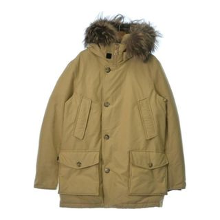 ウールリッチ(WOOLRICH)のWOOLRICH ウールリッチ ダウンジャケット/ダウンベスト XS ベージュ 【古着】【中古】(ダウンジャケット)