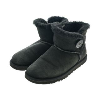 アグ(UGG)のUGG アグ ブーツ 23cm 黒 【古着】【中古】(ブーツ)