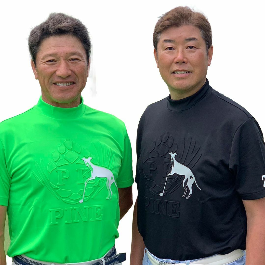 [PK. PINE] ゴルフ Tシャツ スウェットTシャツ ゴルフウェア モック メンズのファッション小物(その他)の商品写真