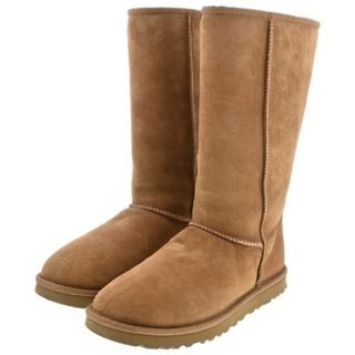 アグオーストラリア(UGG AUSTRALIA)のUGG australia アグオーストラリア ブーツ 24cm ベージュ 【古着】【中古】(ブーツ)