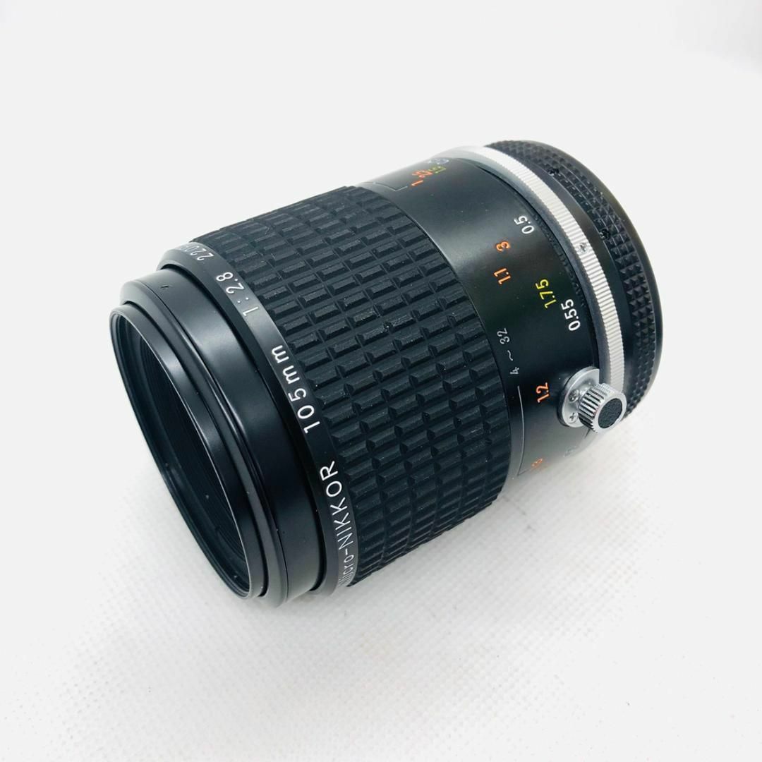 Nikon(ニコン)の【C4711】NIKON Ai-s Micro-Nikkor 105 F2.8 スマホ/家電/カメラのカメラ(レンズ(単焦点))の商品写真