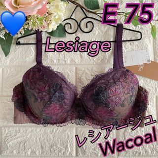 ウイングレシアージュ(Wing lesiage（WACOAL）)のWacoal レシアージュ Wing Lesiage E75❣️色っぽく♡可愛い(ブラ)