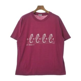 その他 ソノタ Tシャツ・カットソー XL 赤紫 【古着】【中古】(Tシャツ/カットソー(半袖/袖なし))