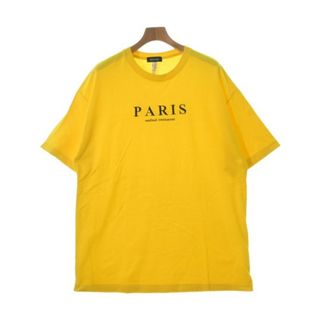 その他 ソノタ Tシャツ・カットソー XL 黄 【古着】【中古】(Tシャツ/カットソー(半袖/袖なし))