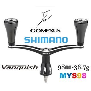 シマノ(SHIMANO)のゴメクサス 98mm チタン製　シマノ　ダブルハンドル　23ヴァンキッシュ(リール)