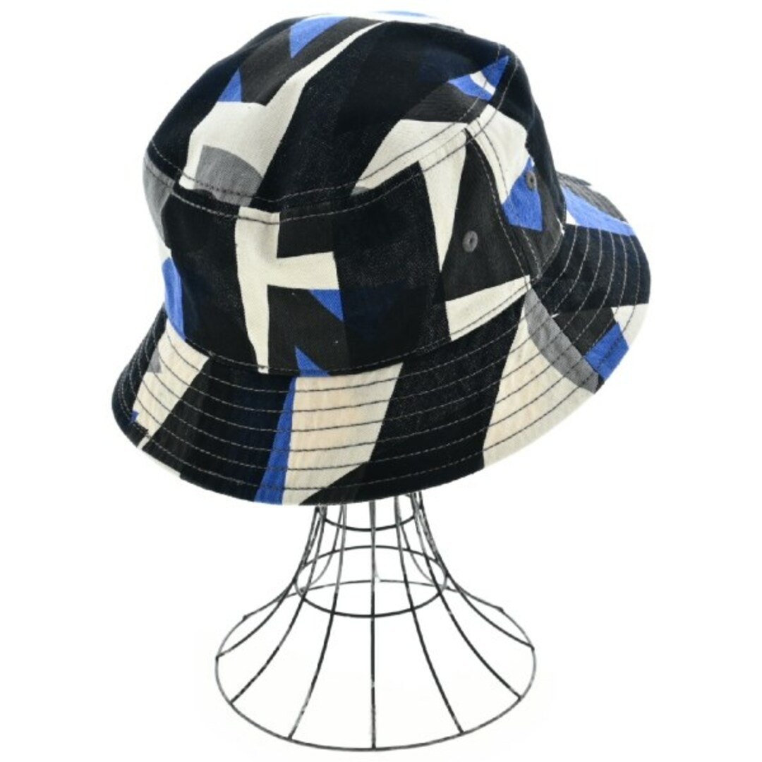 Vivienne Westwood MAN ハット F 黒x青x白(総柄) 【古着】【中古】 メンズの帽子(ハット)の商品写真
