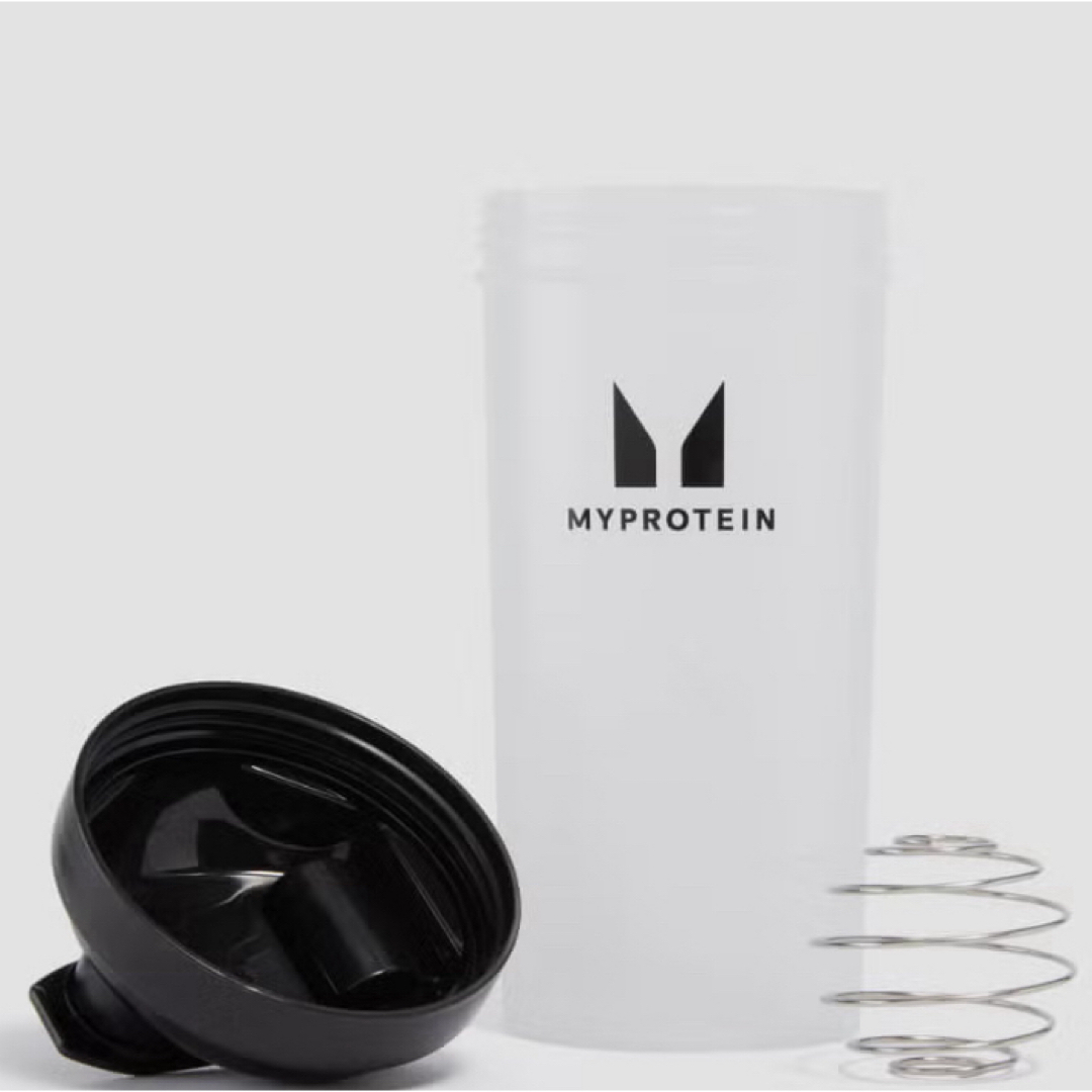 MYPROTEIN(マイプロテイン)のマイプロテイン　黒ストレージボックス＆黒シェイカー 600ml スポーツ/アウトドアのトレーニング/エクササイズ(トレーニング用品)の商品写真