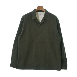 バーブァー(Barbour)のBarbour バブアー カジュアルシャツ 38(S位) カーキ 【古着】【中古】(シャツ)