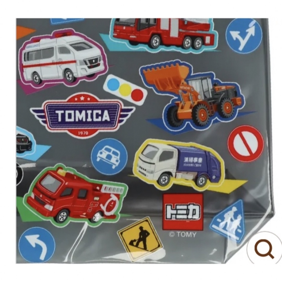 トミカシリーズ(トミカシリーズ)のトミカ プールバッグ 新品未使用 ビーチバッグ バッグ プール 新品 車  キッズ/ベビー/マタニティのこども用バッグ(その他)の商品写真