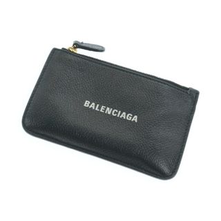 バレンシアガ(Balenciaga)のBALENCIAGA バレンシアガ カードケース - 黒 【古着】【中古】(名刺入れ/定期入れ)