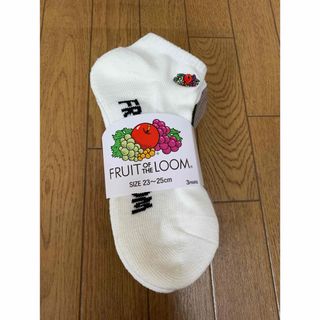 FRUIT OF THE LOOM - 4/29まで値下げ　未使用　フルーツオブルーム　 ソックス　23〜25㎝　3色