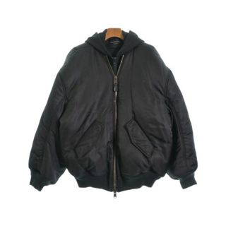 バレンシアガ(Balenciaga)のBALENCIAGA バレンシアガ ミリタリーブルゾン L 黒 【古着】【中古】(ミリタリージャケット)