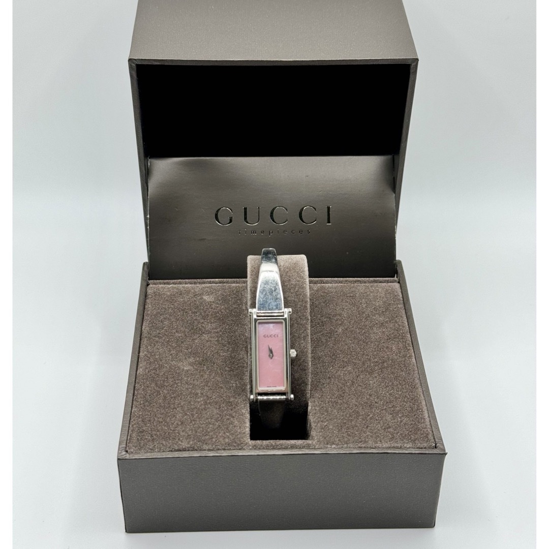 GUCCI グッチ QZ 1500L ピンクシェル文字盤 レディース腕時計 GUCCI グッチ QZ 1500L ピンクシェル文字盤 レディース腕時計