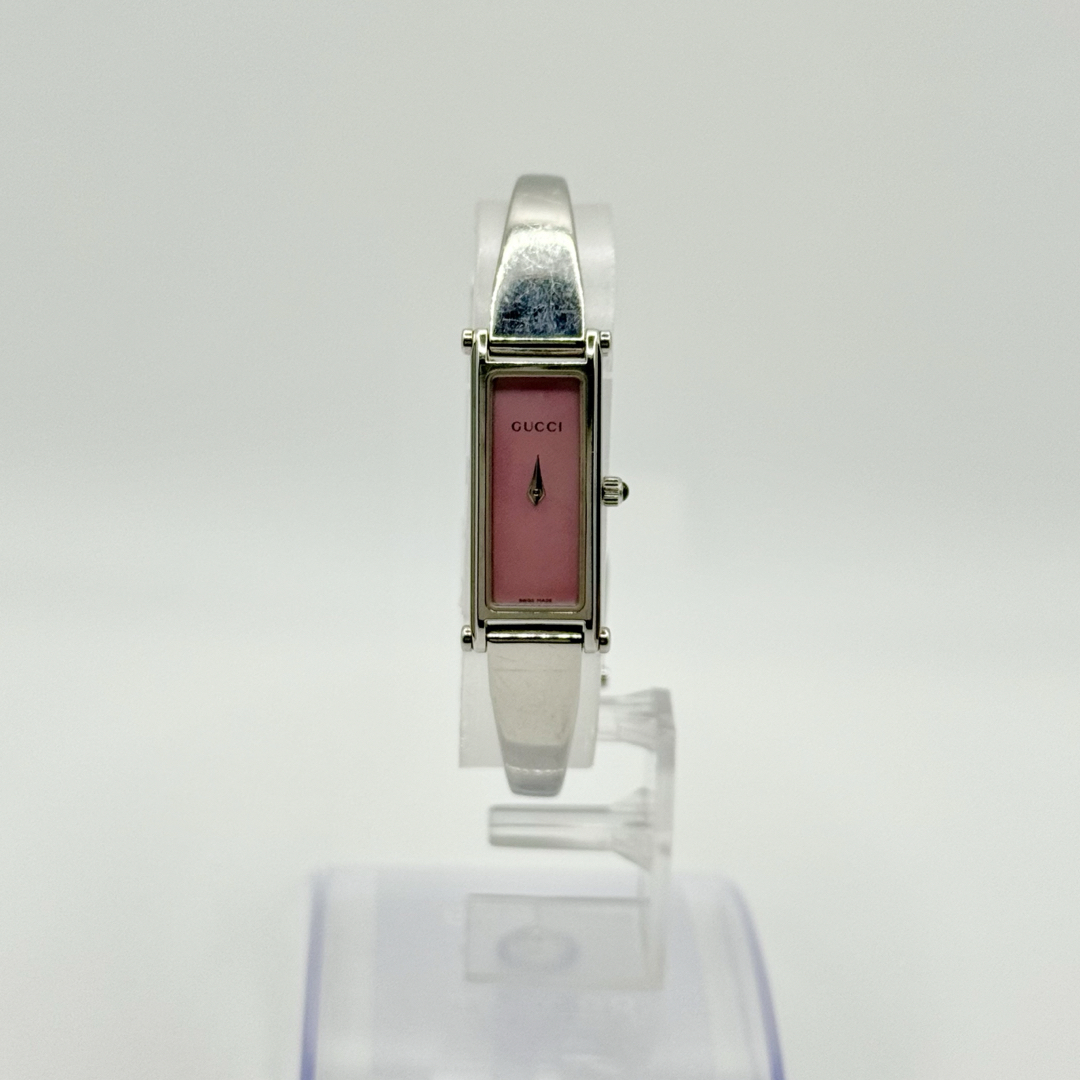 Gucci 1500L Watch Ladies 12mm Rectangle Quartz Gold Black Gucci 1500L Watch Ladies 12mm Rectangle Quartz Gold Black