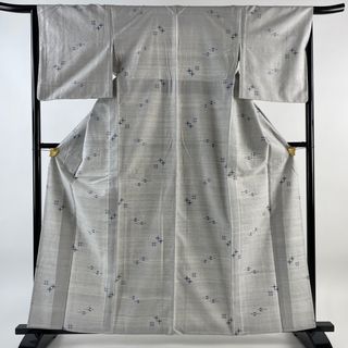 紬 身丈161.5cm 裄丈65.5cm 正絹 逸品 【中古】(着物)