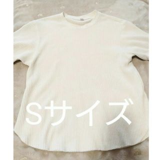 ユニクロ(UNIQLO)のユニクロ　ワッフル生地　半袖/Tシャツ(Tシャツ(半袖/袖なし))