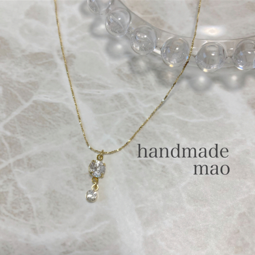 ジルコニア　Jewelry  Necklaceネックレス　japan　ペンダント レディースのアクセサリー(ネックレス)の商品写真