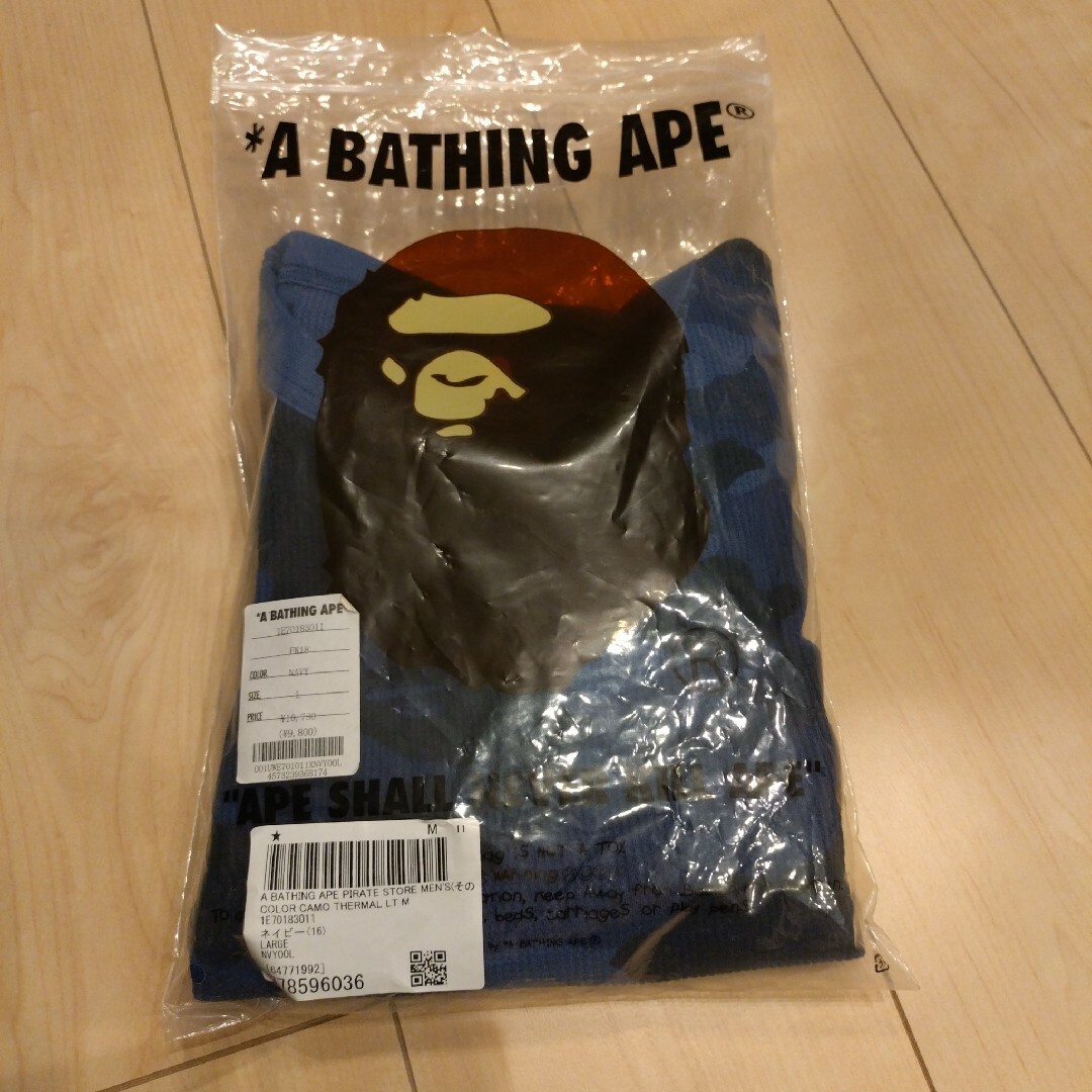 A BATHING APE(アベイシングエイプ)のA BATHING APE COLOR CAMO THERMAL ロンT メンズのアンダーウェア(その他)の商品写真