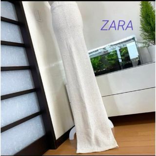 ザラ(ZARA)のZARA☆春夏パンツ☆爽やか☆シルエットが綺麗♪(カジュアルパンツ)