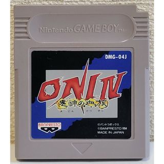 ゲームボーイ(ゲームボーイ)の中古★GB ONI Ⅳ 鬼神の血族 送料無料 オニ 4(携帯用ゲームソフト)