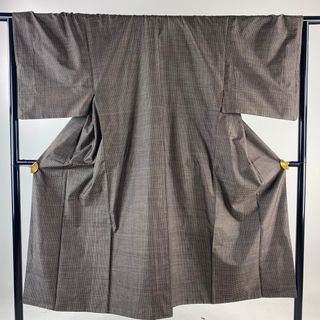 男着物 身丈140cm 裄丈67cm 正絹 優品 【中古】(着物)